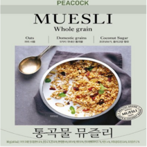 [피코크] 통곡물 뮤즐리 380g, 2개