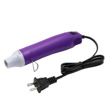 110v 220v 230v 뜨거운 공기 총 전동 공구 뜨거운 공기 300w 지원 시트 공예 엠보싱 수축 포장 pvc 히트 건, 씨엔, 영국, 자주색