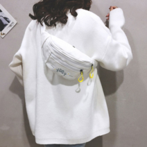 보드미 여자힙색 꽃무늬 포인트 스트릿 유니크 페미닌 여성 크로스백