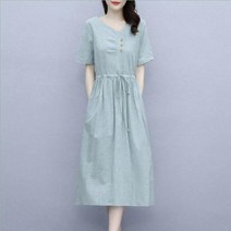 GDSHOP팬트 하우스 여름 여성 마인 풍기인견 냉장고 원피스 YHFACAI