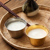 업소용 고급 막걸리잔 스텐 음식점 식당 술집 막잔 홈바 막사발 홈포차 사발 막걸리사발 동동주잔 탁주잔, 엘사막걸리잔황금골드도금1p올스텐304