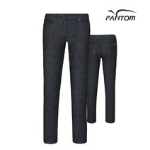팬텀 골프 fantom여성 포켓 로고 베이직 데님 팬츠 F22101PD357_NA, 70, NA