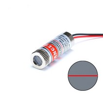 650nm 5mW 6MM 라인/크로스/레드 포인트 레이저 다이오드 모듈 헤드 유리 렌즈 초점 조절 가능 산업용 클, 02 Line