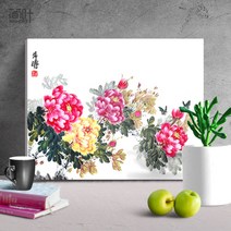 9타입 동양화그리기 대형그림아크릴화 DIY명화 유화색칠하기 HS10, diy그리기1(DIH10)_40x50_골드색프레임