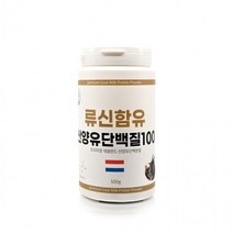 네덜란드산 류신함유 산양유 단백질100 500g 파바빈 단백질 분말 프로틴 파우더 단백질 정 보충제, 단품