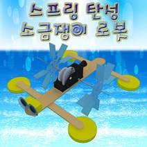 스프링 탄성 소금쟁이 로봇(1인용), 1인용