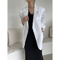 여름 민소매 나시 H라인 롱 트임 원피스 ROP124 브이넥 라운드넥