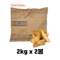 램웨스턴 웨지컷/반달감자(10컷) 2kgx2봉, 2kg, 2개
