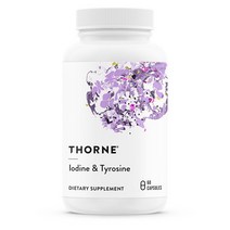 [쏜리서치] 요오드 티로신 (60캡슐) THORNE Iodine Tyrosine, 1개, 60캡슐