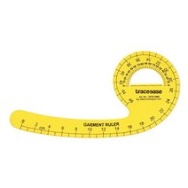 Traceease 의류 눈금자 템플릿 프렌치 커브 제작 바느질 스텐실 테일러링 도구 - 길이 24.9cm(9.7인치) 바이오더