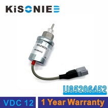 연료 차단 솔레노이드 185206452 캐터필러 엔진용 U85206452 U85206520 3011C 3013 퍼킨스 402D 403C, 한개옵션0