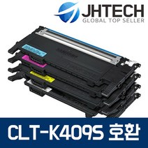 삼성 CLT-K409S 토너 CLX-3175K 3175 3170 CLP-315K FNK WK, 1Ea, 삼성 CLX-3170K 토너 CLT-K409S 완벽호환 검정