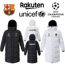 훼르자 Kardia 바르셀로나 롱패딩 바셀롱패딩 축구롱패딩 점퍼 돕바 벤치코트