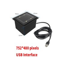 EVAWGIB미니 사이즈 TTL RS232 직렬 USB 바코드 스캐너 모듈 QR 셀프 인덕션 리더 미니 자동 스캔 모바일 지불, EVX922TUSB