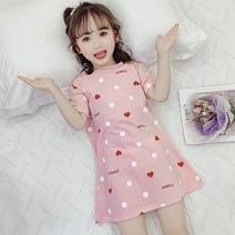 FANSYLI 여아원피스2022신상품한국형중대아하복쉬폰스커트1667호 5F