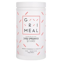 그리밀 단백질쉐이크 딸기라떼맛, 750g, 1개