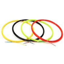 동산 요비선 1선 3.7mm 100m 전선 케이블 전기 점프선, 1선 빨강 100M