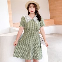 영애씨옷장 K774_레이스 카라 원피스