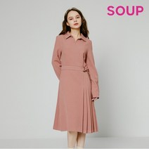 오픈칼라 랩 스타일 원피스(SVAOPM2)