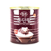 참존 빙수팥 통단팥 3kg, 24개