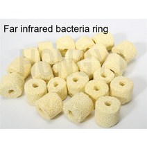 산호석 어항바닥재 돌 장식 수족관 필터 재료 박테리아 집 돌 정수 활성탄 세라믹 링 돌, 섬유 고리, 500g