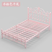 철제 침대프레임 가벼운 엔틱 1 공주풍 더블 2인용 디자인 레트로 싱글, 2. 모델 B 3.8cm