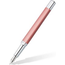 스테들러 만년필 트리플러스 래디언 트로즈 삼각축 로즈 세자 가는 글자 F, 로즈, 가는 글자(F)