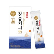 서울우유 스페셜티 카페 강릉커피 라떼 80T-프리미엄 커피믹스, 소/01_강릉커피 라떼 80T(8Tx10), 단품