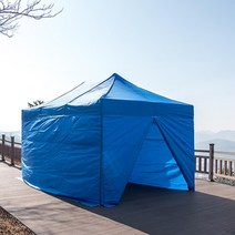 옥상 테라스 캠핑장 햇빛차단 그늘막 캐노피천막 바람막이 개방감 추천, 알루미늄천막 창모풀 3X2, 베이지