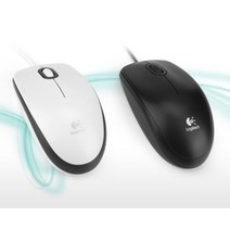 노트북/맥북용 부드러운 커서 제어 유선 마우스 / 피시방 무소음 PC방 롤, 화이트