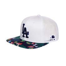 MLB 공용 메쉬 버드플라워 평챙 스냅백모자 32CPN6811-07W