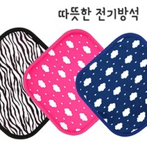 초극세사 전기방석 분홍구름 + 타이머 Set, 단품