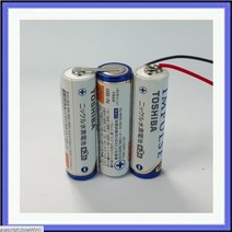 도시바 3N2500AA-(3.6V 2500mAh)R+선 니켈수소조립, 1개