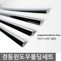 [오너클랜] 익스테리어몰딩 윈도우 크롬몰딩