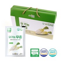 지투지샵 유기농 무즙 2박스 총60포, 2개, 3L