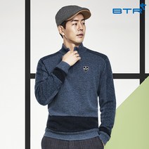 비티알 BTR 골프 남성 겨울 방풍안감 반집업 니트 마티스(남) BOW5228M