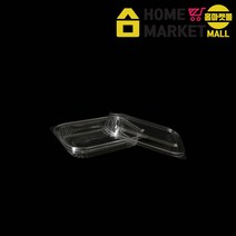 과일포장용기/반찬용기/샐러드용기/다용도용기세트 PET IP-203(투명)800개 17.5x3x13.5cm