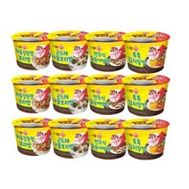 오뚜기 컵밥 비빔밥 12개세트 (차돌강된장보리밥3+전주식돌솥비빔밥3+톡톡김치알밥3+곤드레나물밥3) 빠른배송, 오뚜기컵밥비빔밥12개세트