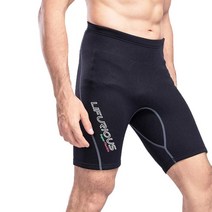 프리다이빙슈트 남자 여자 서핑 잠수 프리다이빙 스킨스쿠버 수상스키 슈트 다이버 웻슈트 잠수복 프리다이빙 수영슈트 남자 네오프렌 잠수복 반바지 2mm 다이빙 스쿠버 바지 반바지, 검은색, XL, 협력사