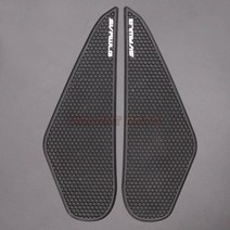 가와사키닌자 오토바이 3d 엠블럼 연료 탱크 트랙션 사이드 패드 무릎 그립 데칼 보호 스티커 가와사키 닌자 400 ninja400 2018 호환, b - 검정색
