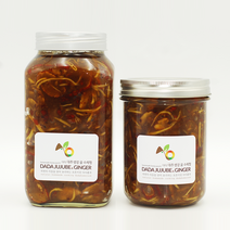 다다홈쿡 꿀대추생강청 500g 꿀 대추생강차 대추차 대추생강 수제청