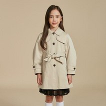 닥스키즈 플리츠 트렌치코트 (DSS12CT58M_LB)