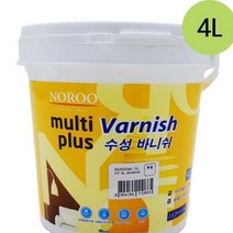 마이몰12 수성바니쉬 목재용 투명 무광 4L 목재용페인트 오일스텐