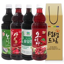 과실 엑기스 노니 솔잎 산수유 진액, 오미자엑기스 900mL