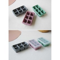 찐마늘 이유식 보관 미니 아이스 트레이 얼음얼리는통 아이스통