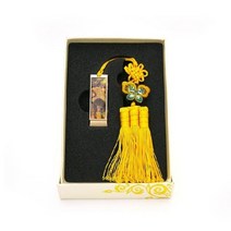 한국전통자개 USB 송하맹호도 판촉 외국인 선물 스윙, 16기가