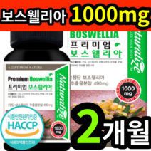 식약처 인증 식약청 인정 보스웰리아 1000 mg 100% 식물성 고함량 30대 40대 50대 60대 70대 80대 90대 손가락 어깨 마디 무릎 골반 허리 손목 관절 연골 도움