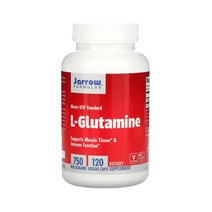자로우 포뮬러스 Jarrow Formulas L글루타민 엘글루타민 아미노산 750mg 베지 캡슐 120정, 120 베지 캡슐, 1개