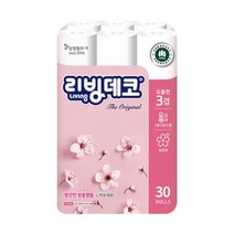 삼정펄프 리빙 데코 더오리지날 화장지 30m 30롤