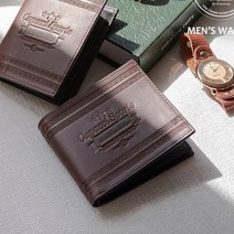 레터링 불박로고 가파치 가죽 패션 반지갑 비지니스 요즘핫한 정장 가성비